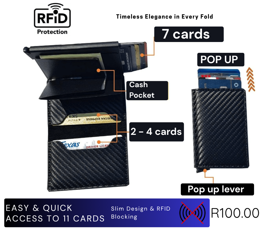 RFID Blocking Slim Wallet